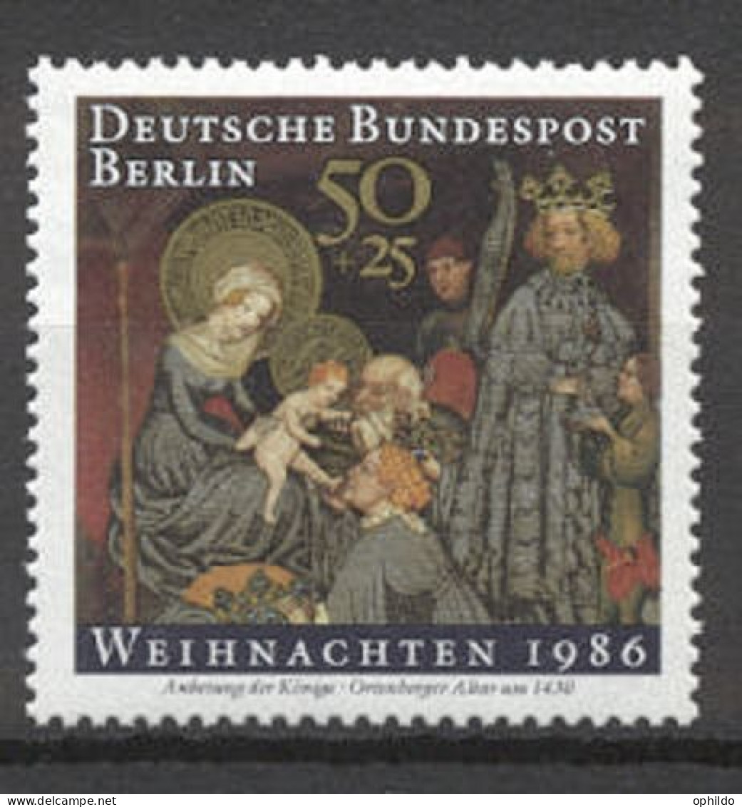 Berlin  730  * *  TB   Noël  - Unused Stamps