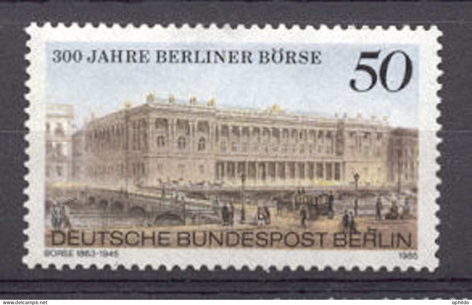 Berlin  701  * *  TB  Finance - Unused Stamps