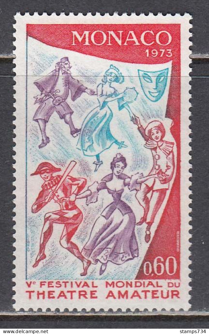 Monaco 1973 - Festival Mondial Du Theatre Amateur, Mi-Nr. `083, MNH** - Unused Stamps
