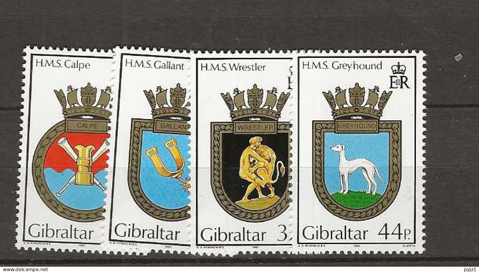 1990 MNH Gibraltar Mi 602-05 Postfris ** - Gibraltar