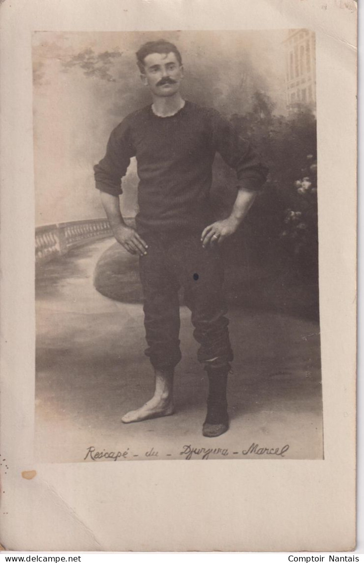 Carte Photo - Rescapé Du Djurdjura - Marcel - Hombres