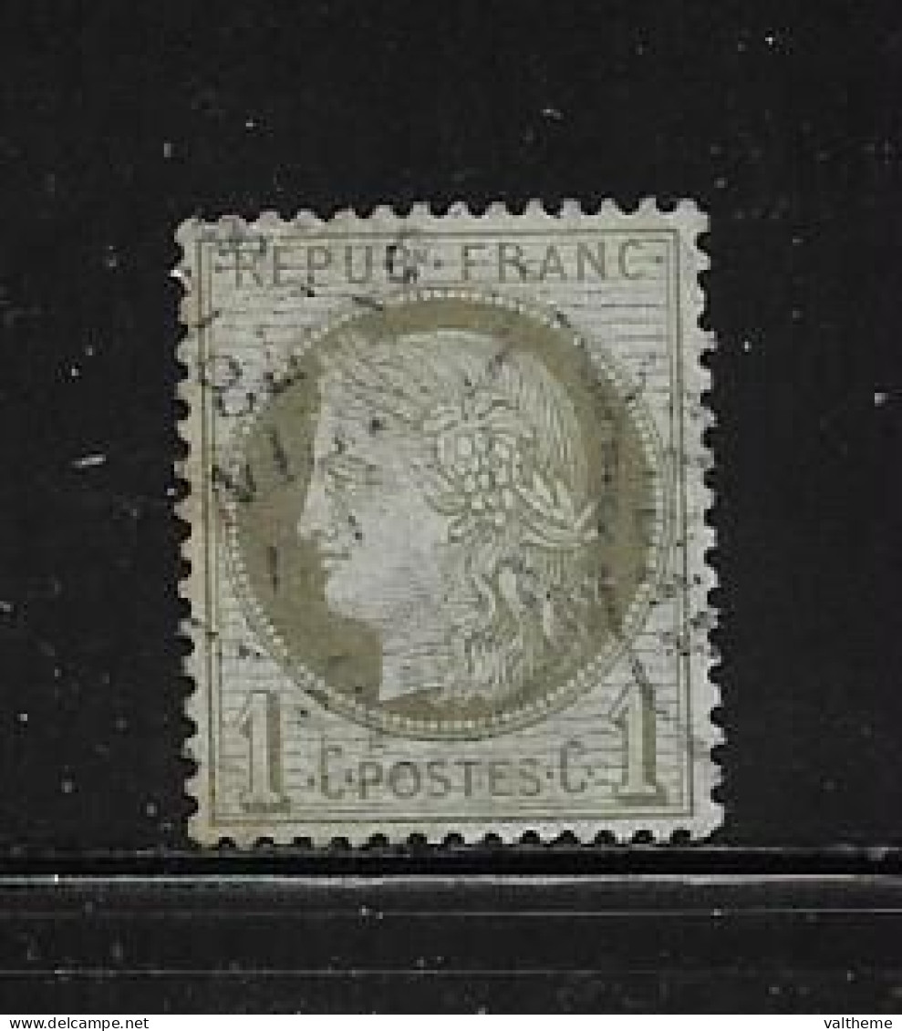 FRANCE  ( FR1 - 171 )   1872  N° YVERT ET TELLIER  N°  50 - 1871-1875 Cérès