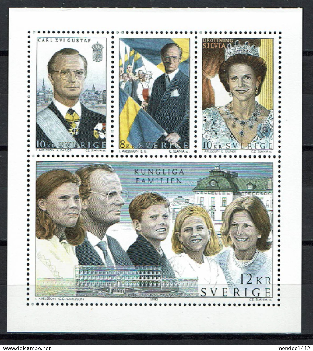 Sweden - 1993 - Yv 1775/78 - Famille Royale De Suède, The Royal Family - MNH - Neufs