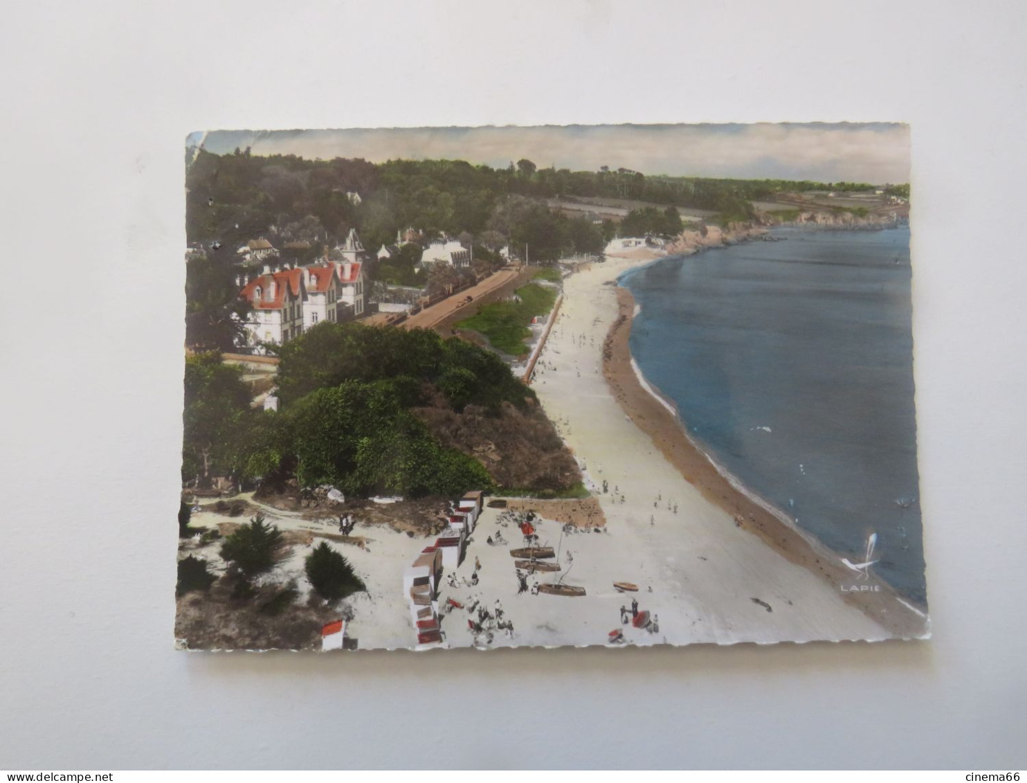 EN AVION AU-DESSUS DE ... 2. TREZ-HIR En PLOUGONVELIN (Finistére) - La Plage Vu Panoramique - Autres & Non Classés