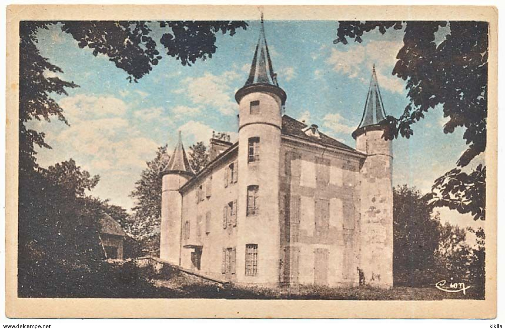 CPSM 9 X 14 Isère SAINT GEOIRE-en-VALDAINE   Château De La Rochette - Saint-Geoire-en-Valdaine