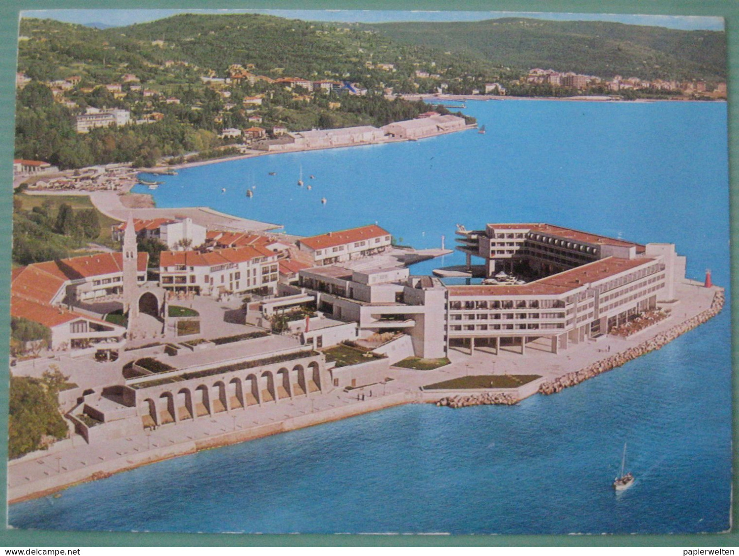 Piran Portorož / Pirano Portorose - Flugaufnahme Hotelsko Naselje Bernardin - Slovenië