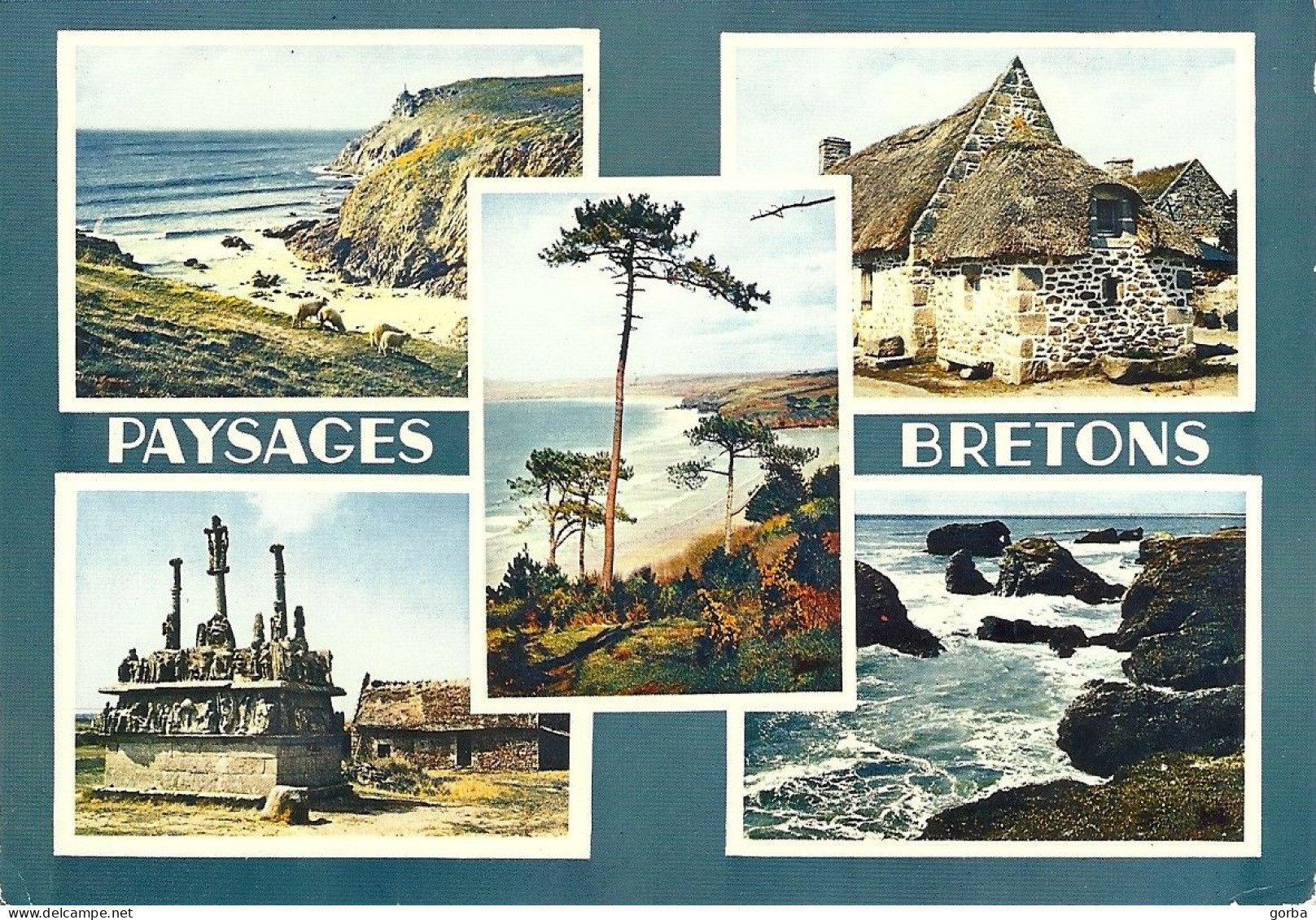 *CPM - FRANCE - BRETAGNE - Paysages Bretons - Multivues - Bretagne
