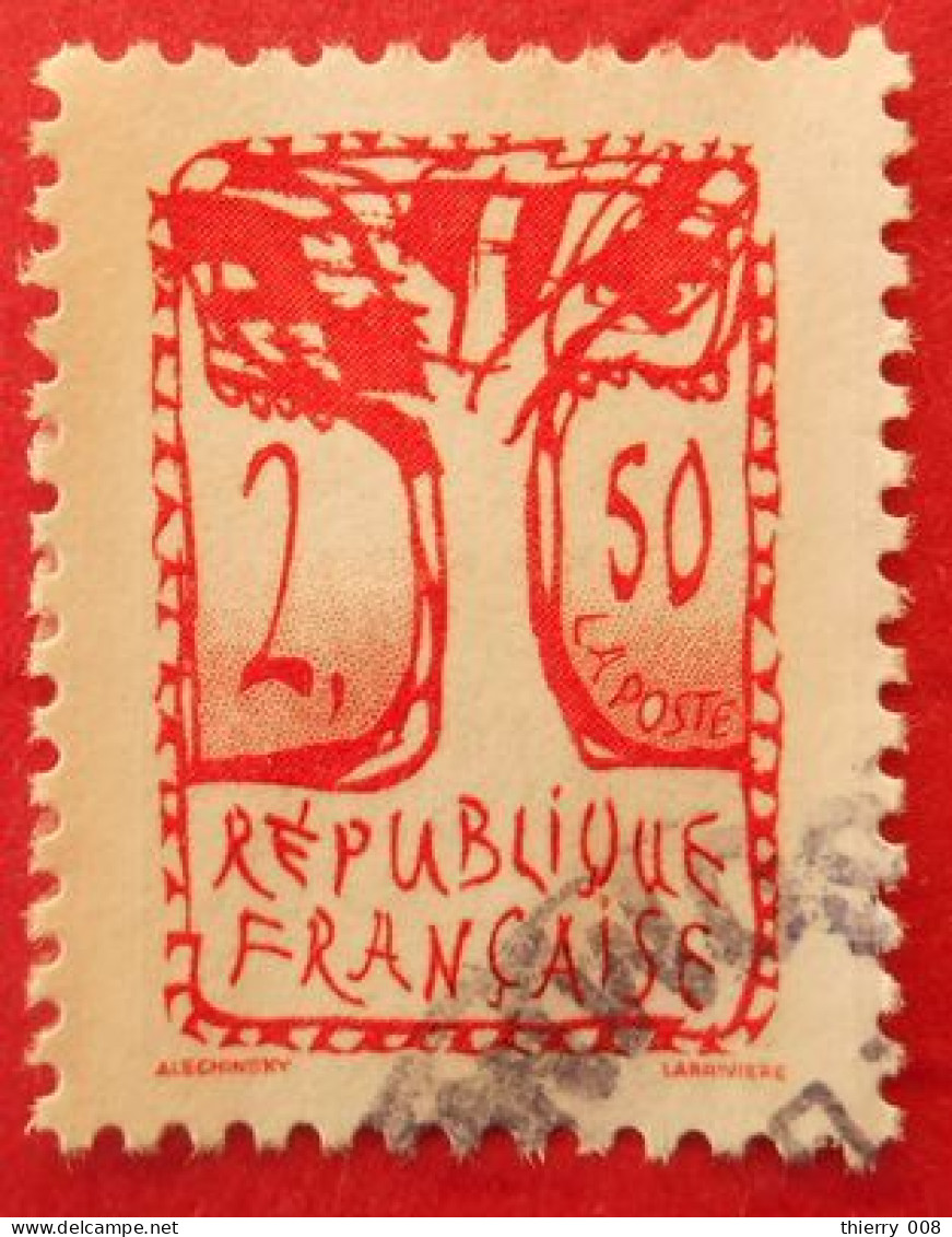 2772 France 1992 Oblitéré Alechinsky Bicentenaire De La Proclamation De Le République - Gebraucht