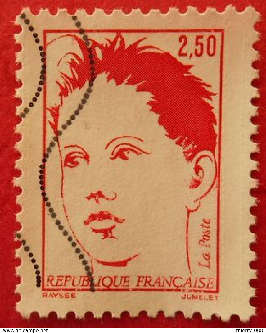 2773 France 1992 Oblitéré Raysse Bicentenaire Le La Proclamation De La République - Used Stamps