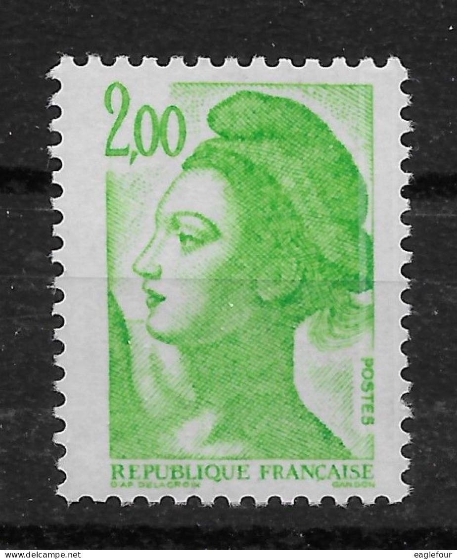 Liberté De Gandon N° 2188a (une Seule Bande De Phosphore à Droite) ** TTBE - Cote Y&T 2024 De 2,00 € - 1982-1990 Liberté (Gandon)