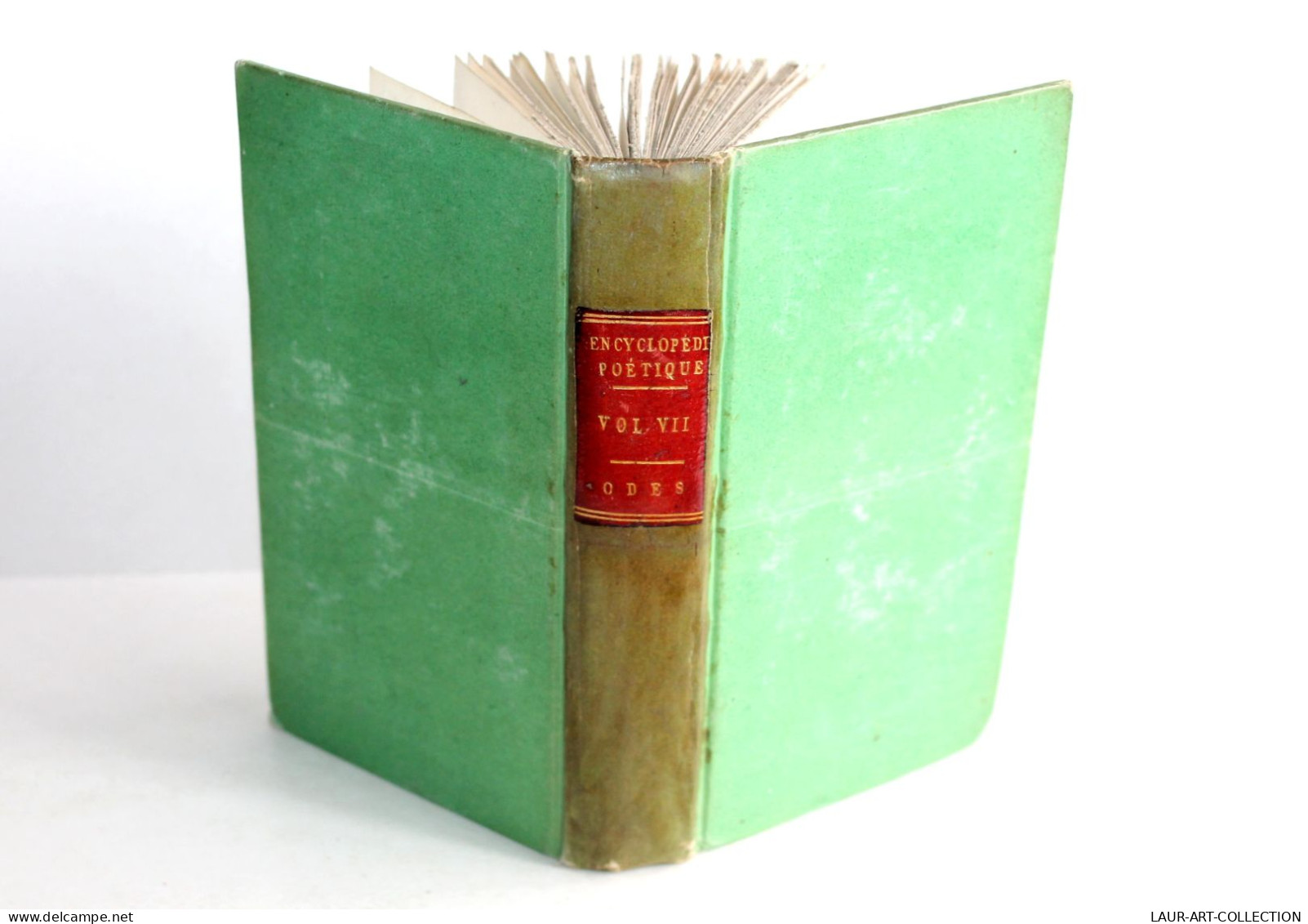 PETITE ENCYCLOPEDIE POETIQUE CHOIX POESIES TOUS GENRES CONTENANT 50 ODES 1804 T7 / ANCIEN LIVRE XIXe SIECLE (1803.184) - Autores Franceses