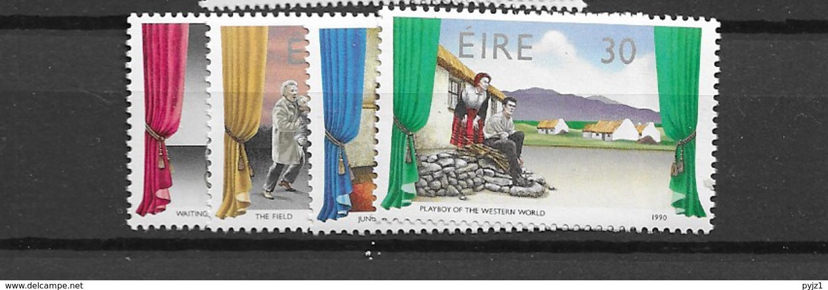 1990 MNH Ireland, Michel 733-36 Postfris** - Nuevos