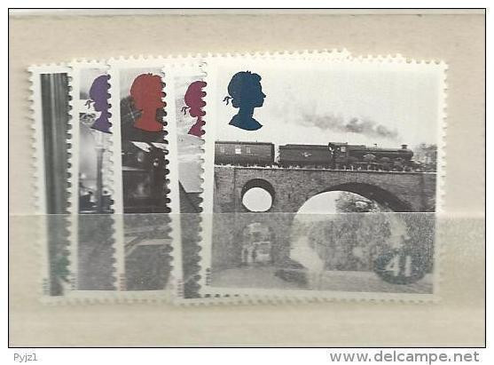 1994 MNH GB, UK, Engeland Grossbritanien, Trains  Postfris - Unused Stamps