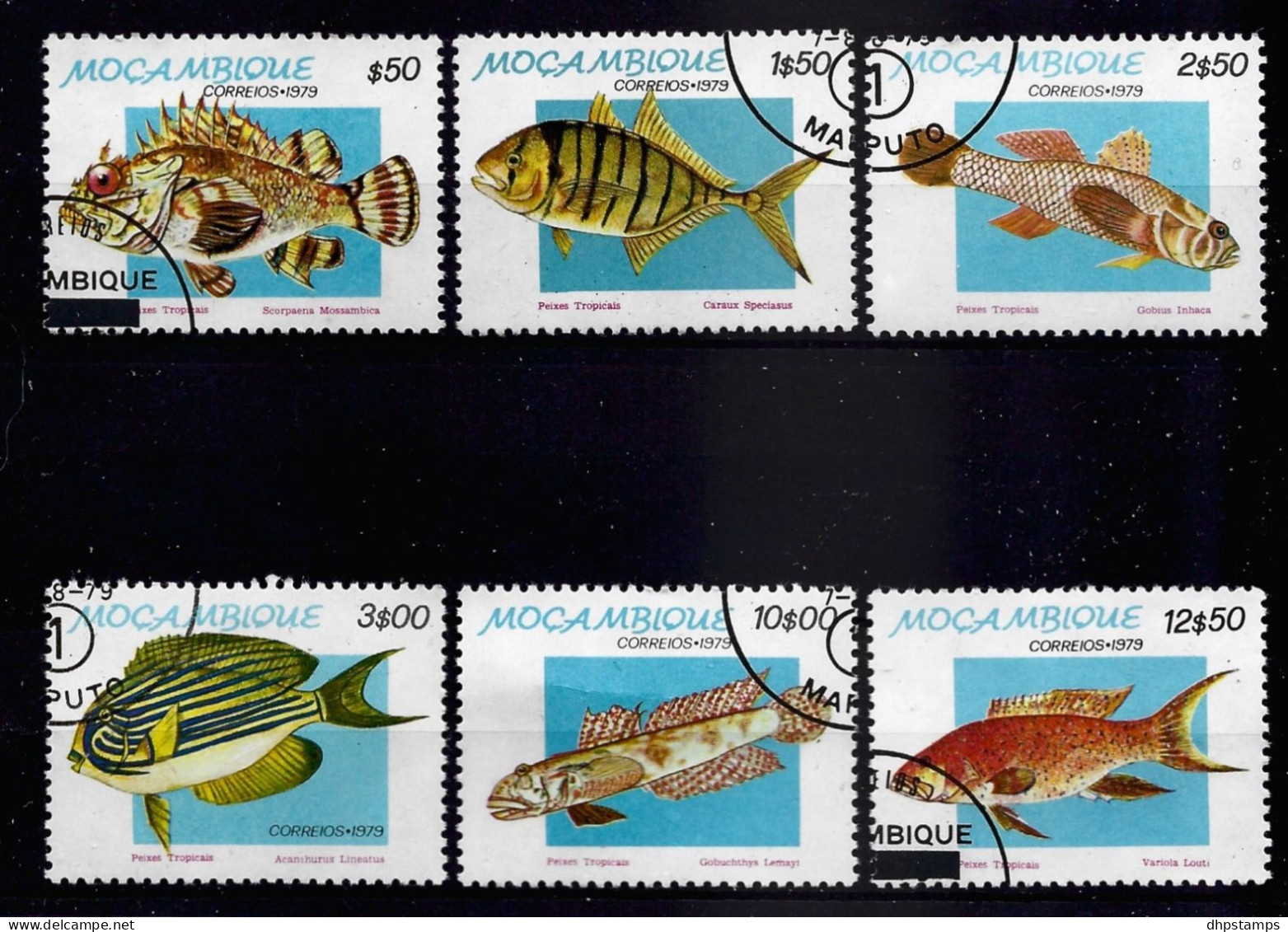 Mozambique 1979  Fish  Y.T. 700/705  (0) - Mozambico