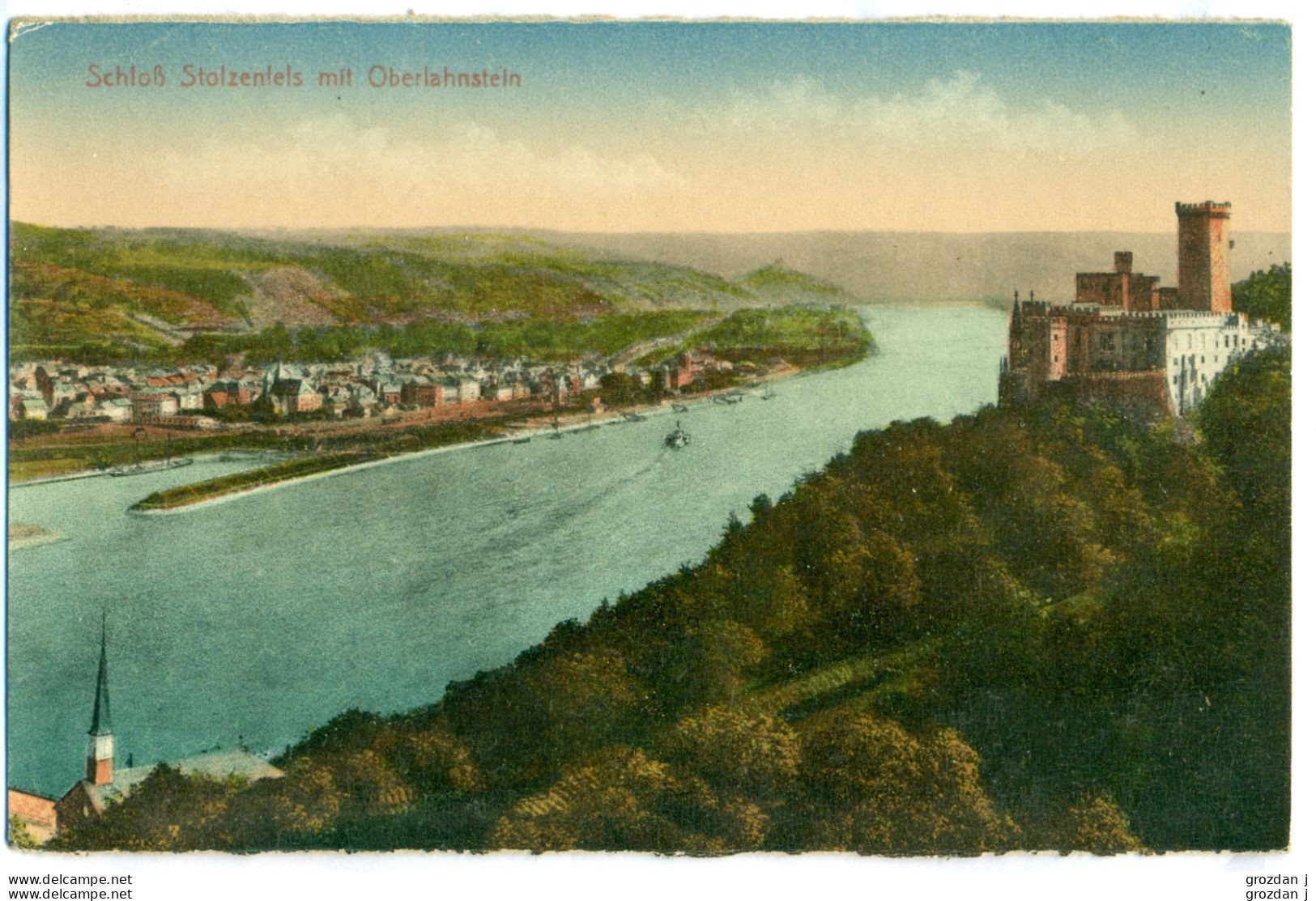 SPRING-CLEANING LOT (12 POSTCARDS), Schloß Stolzenfels, Germany