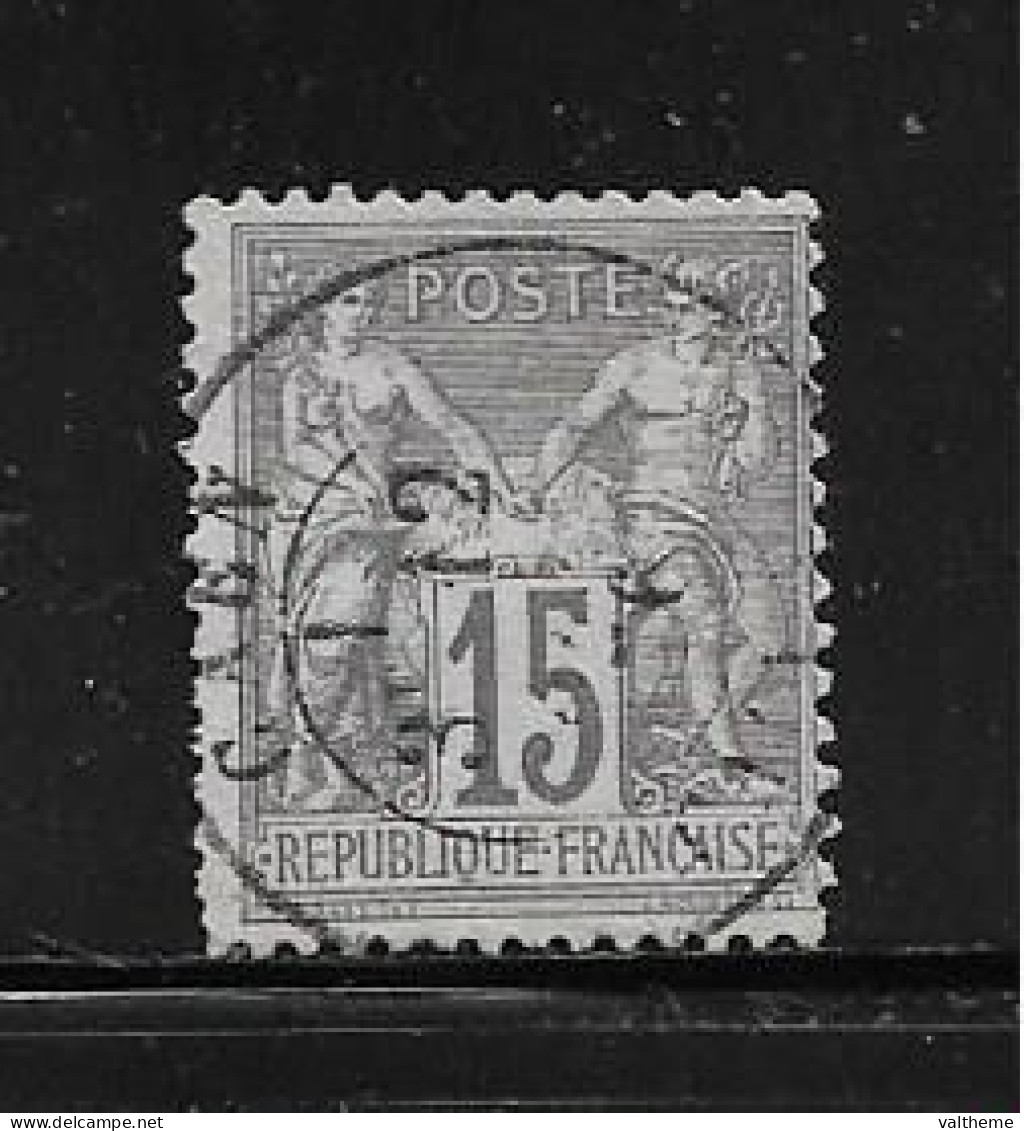 FRANCE  ( FR1 - 183 )   1876  N° YVERT ET TELLIER  N°  66 - 1876-1878 Sage (Typ I)