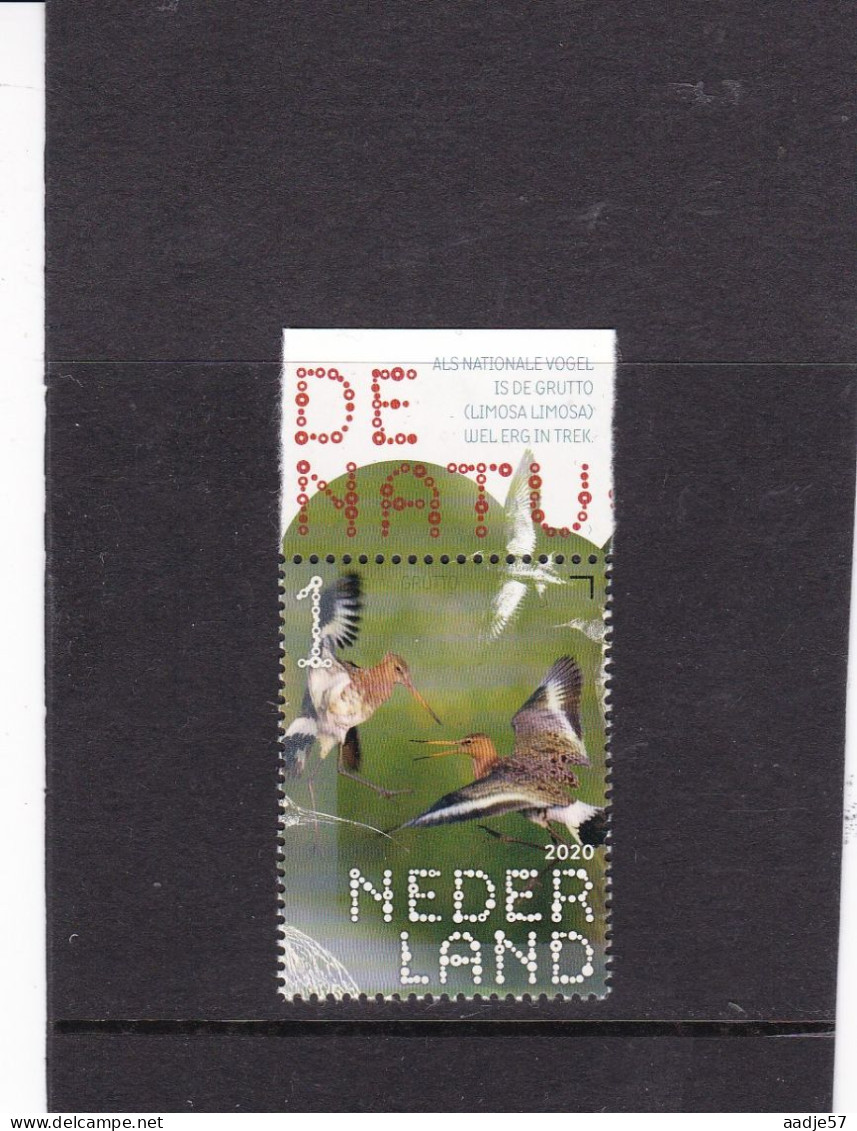 Netherlands Pays Bas 2020 Grutto Godwit  MNH** - Neufs