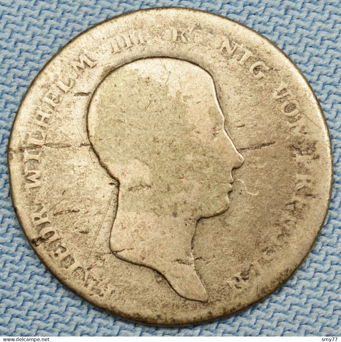 Preussen / Prussia • 1/6 Thaler 1813 A • Friedrich Wilhelm III • German States / Allemagne États / Prusse • [24-637] - Small Coins & Other Subdivisions