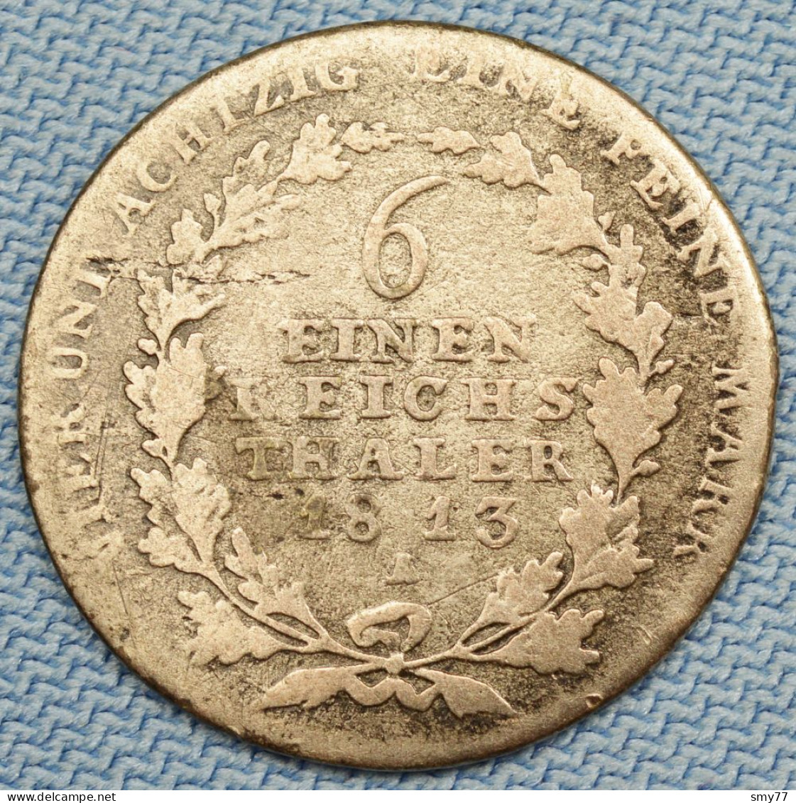 Preussen / Prussia • 1/6 Thaler 1813 A • Friedrich Wilhelm III • German States / Allemagne États / Prusse • [24-637] - Kleine Munten & Andere Onderverdelingen