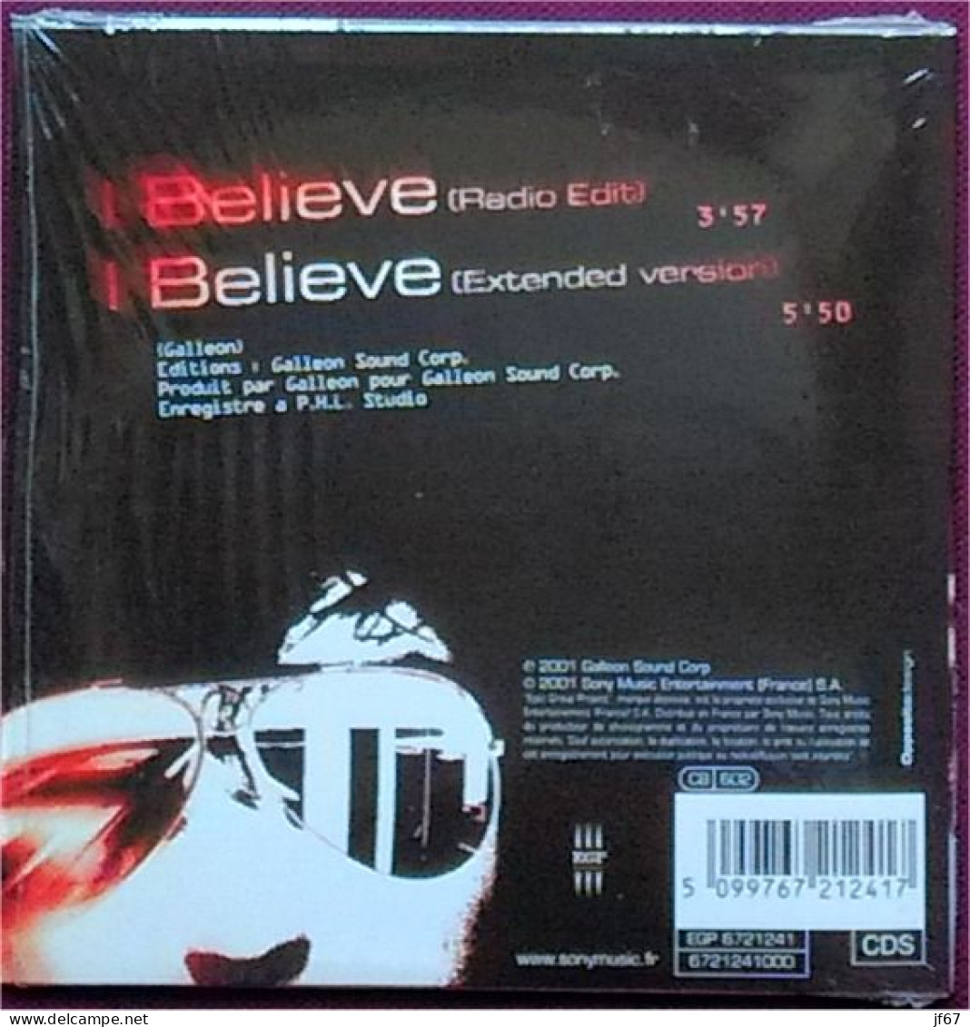 Galleon - I Believe (CD Single 2 Titres) - Andere & Zonder Classificatie
