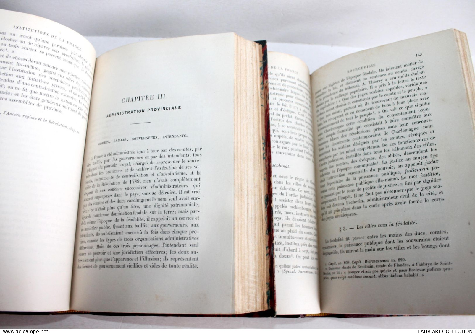 PRECIS DES INSTITUTIONS POLITIQUES, SOCIALES DE L'ANCIENNE FRANCE / GASQUET 1885 / ANCIEN LIVRE XIXe SIECLE (1803.190) - 1801-1900