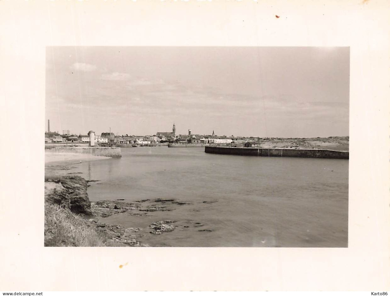 Les Sables D'olonne ? St Gilles ? * Photo Ancienne 10.5x8cm - Sables D'Olonne