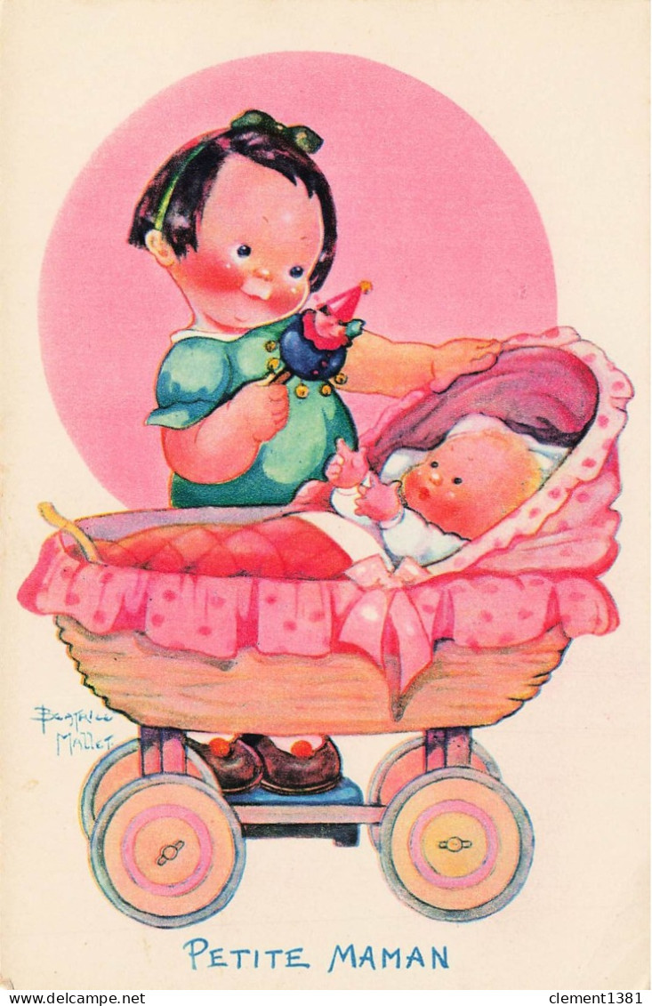 Illustrateur Illustration Beatrice Mallet Petite Maman Fillette Bebe Poussette Centre National De L'enfance - Mallet, B.