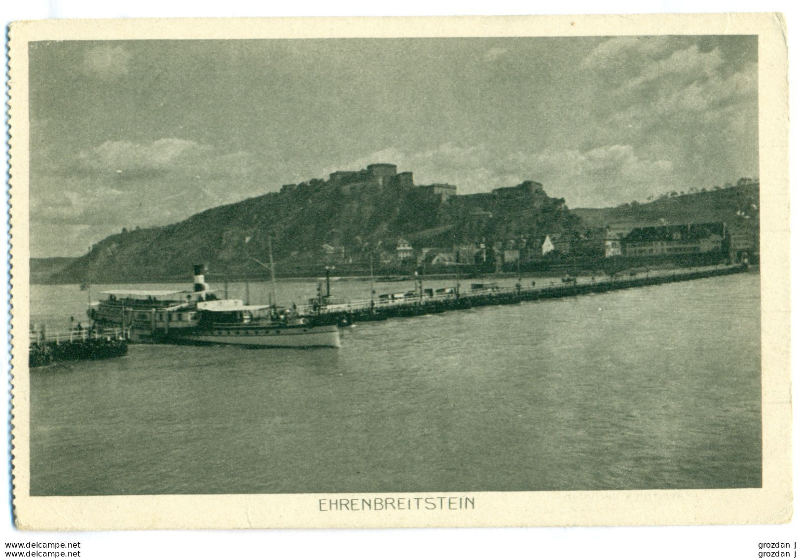 SPRING-CLEANING LOT (6 POSTCARDS), Ehrenbreitstein, Germany - Koblenz