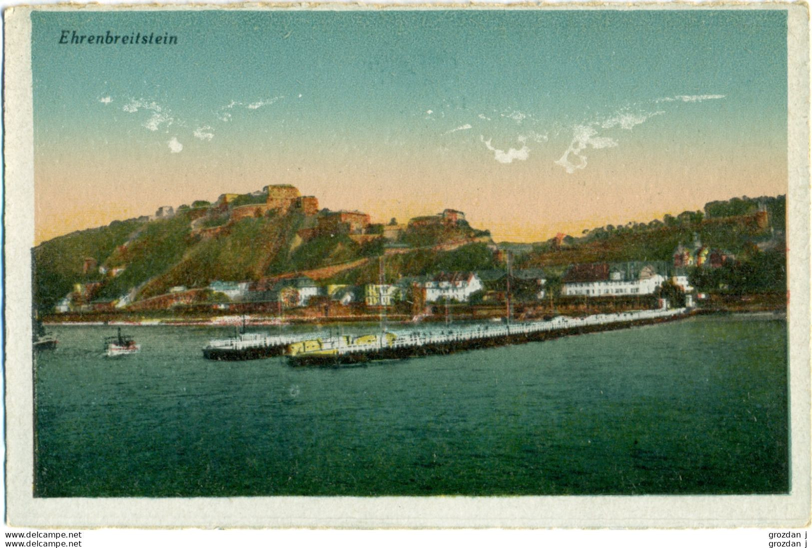 SPRING-CLEANING LOT (6 POSTCARDS), Ehrenbreitstein, Germany