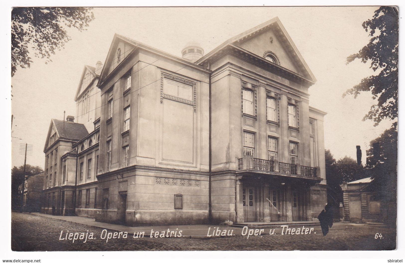 Liepaja Libau Real Photo Theatre - Lettonie