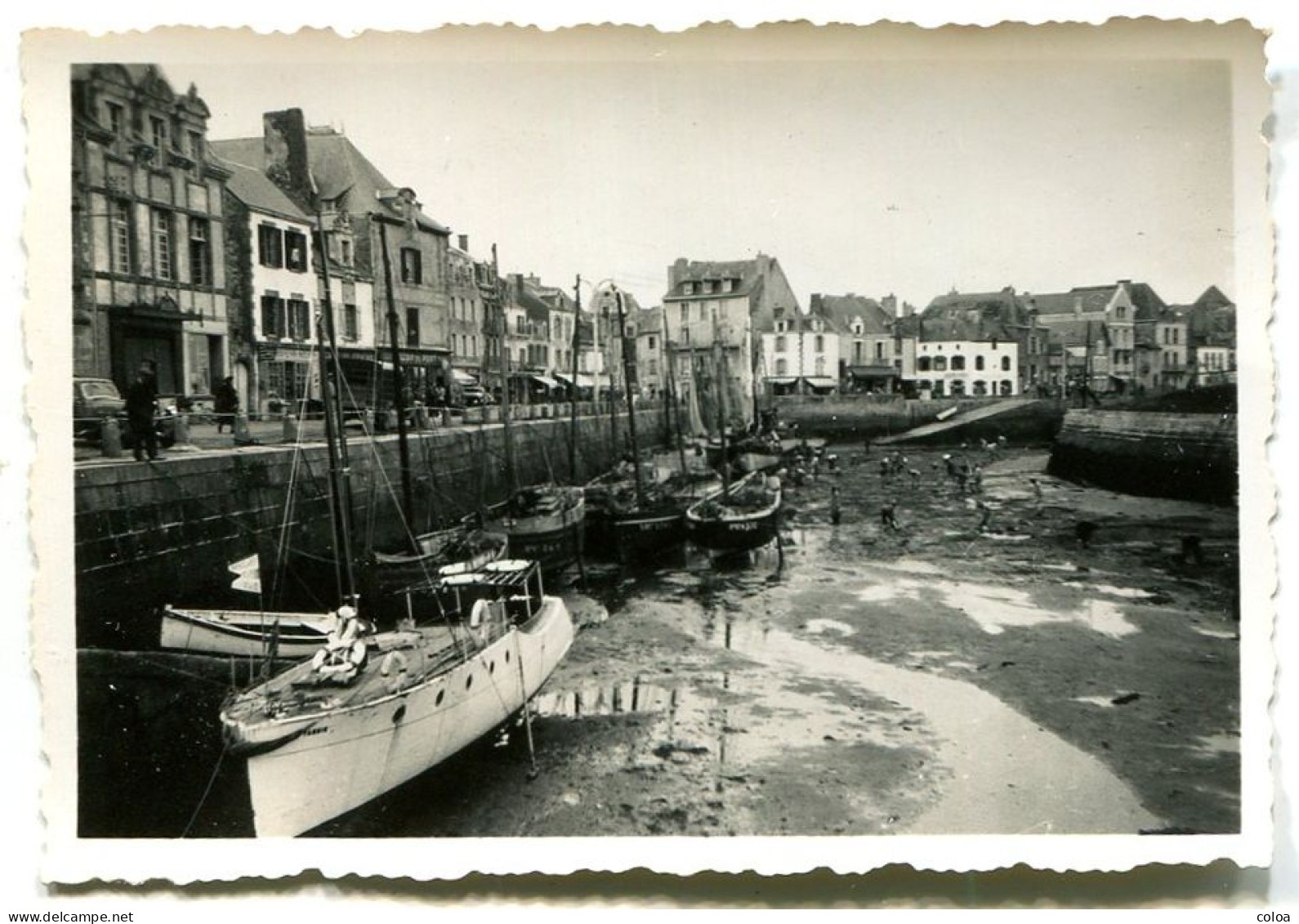 Photographie Privée Port Le Croisic Juillet 1939 - Luoghi