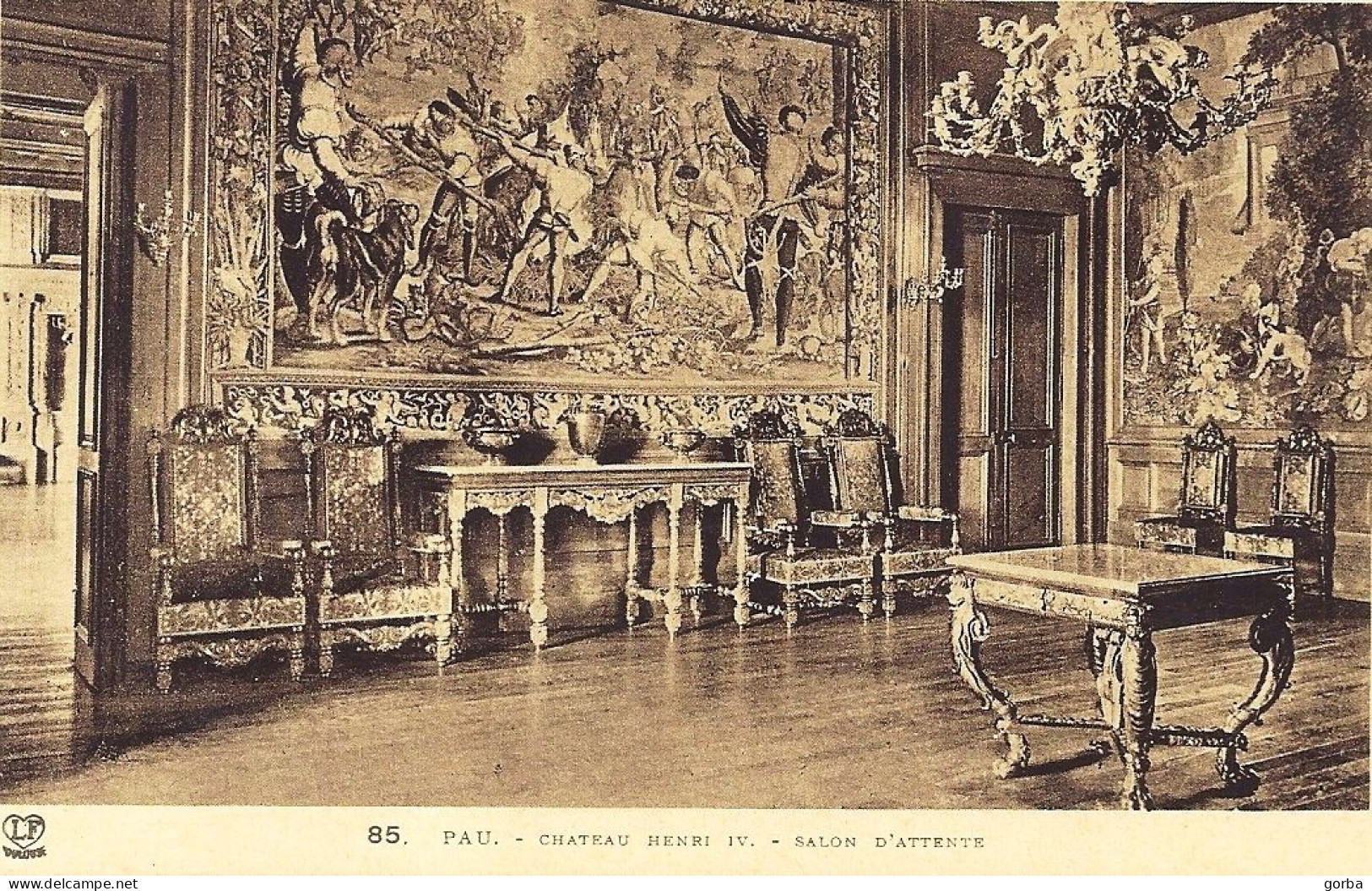 *Lot de 24 CPA  - 64 - PAU - le château Henri IV (Possibilité de vente au détail 4.50€ la carte)