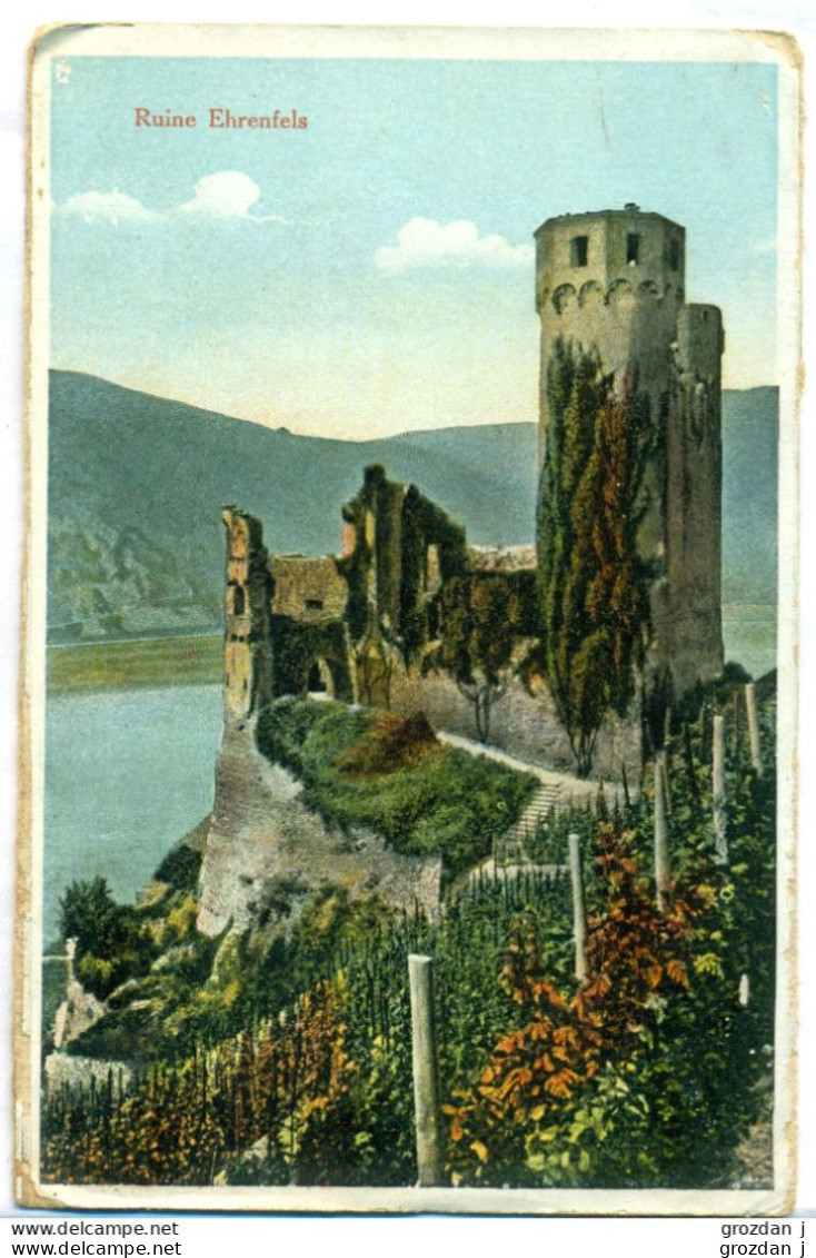 SPRING-CLEANING LOT (5 POSTCARDS), Ruine Ehrenfels, Germany - Ruedesheim A. Rh.