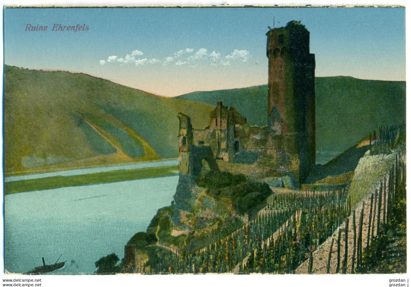 SPRING-CLEANING LOT (5 POSTCARDS), Ruine Ehrenfels, Germany