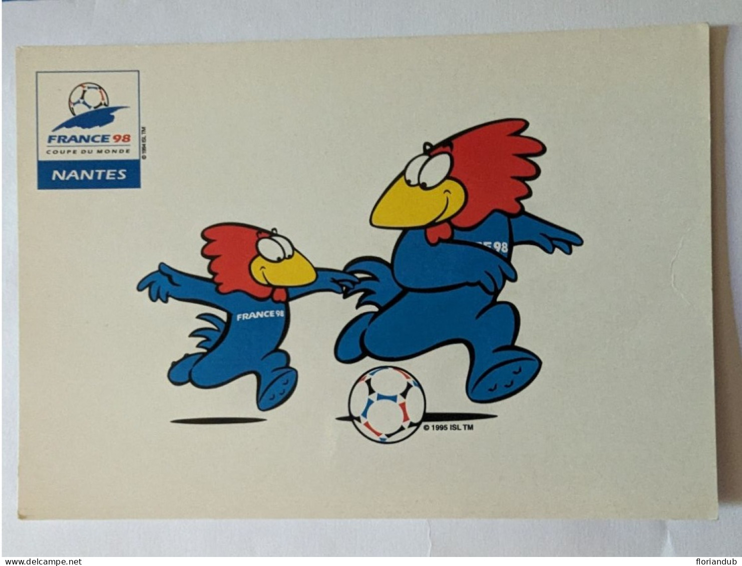 CP - Coupe Du Monde France Football Nantes 1998 - Calcio