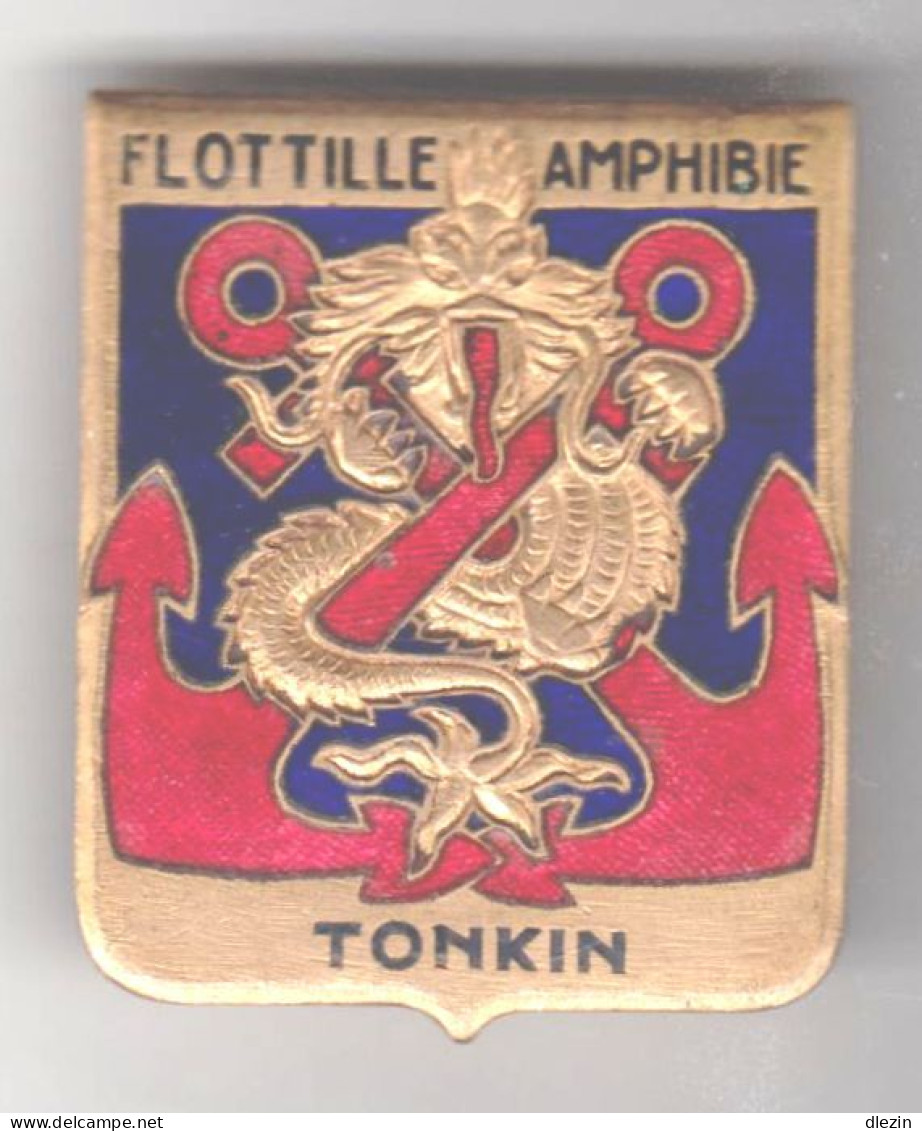 Flottille Amphibie Du Tonkin. Arthus Bertrand.P. - Armée De Terre