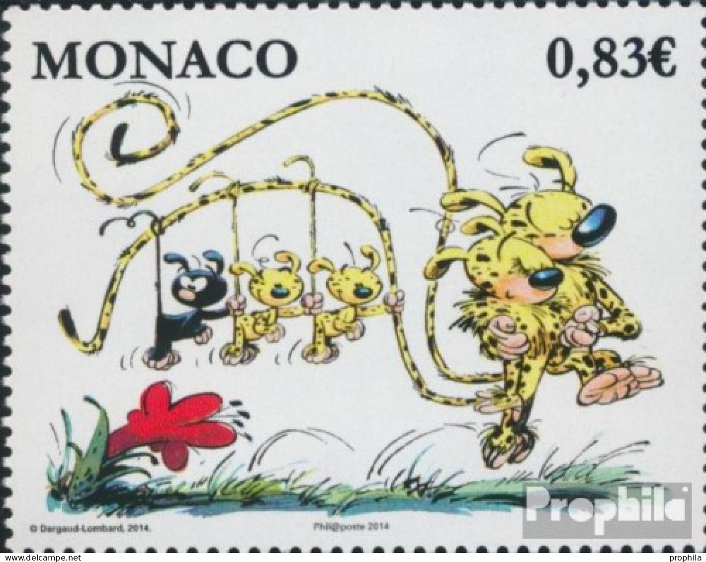 Monaco 3179 (kompl.Ausg.) Postfrisch 2014 Comics - Nuevos