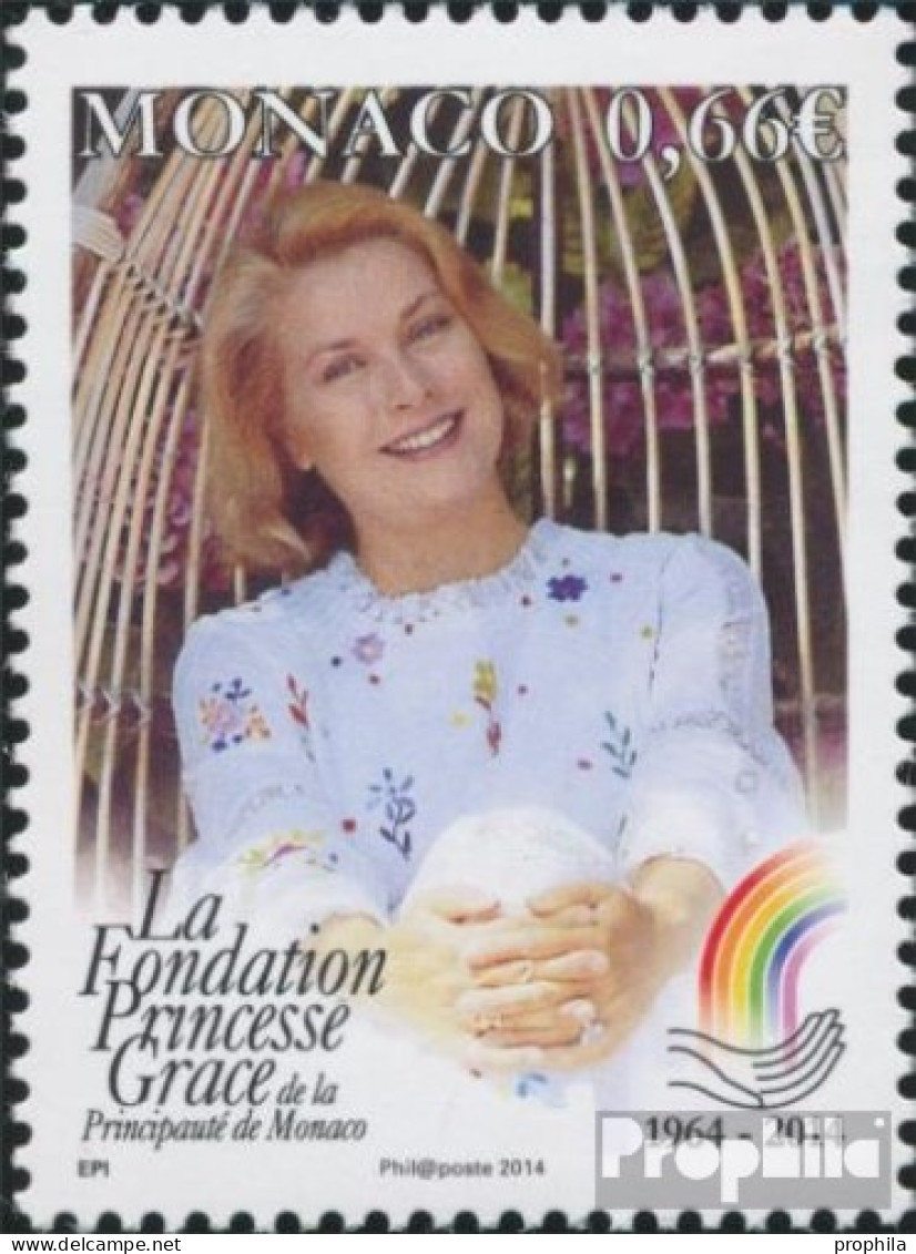 Monaco 3177 (kompl.Ausg.) Postfrisch 2014 Fürstin Gracia Stiftung - Unused Stamps