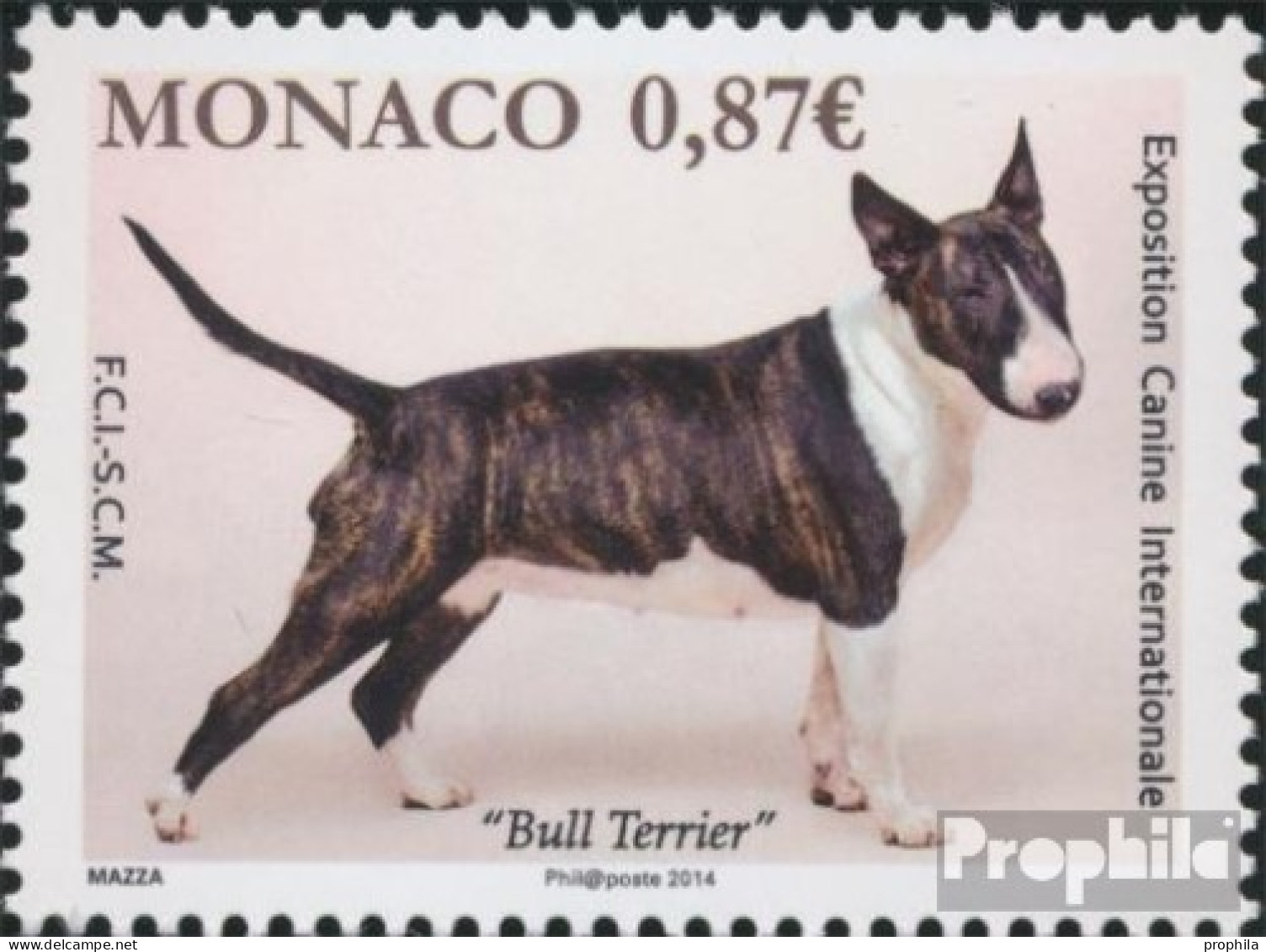 Monaco 3171 (kompl.Ausg.) Postfrisch 2014 Hundeausstellung - Neufs