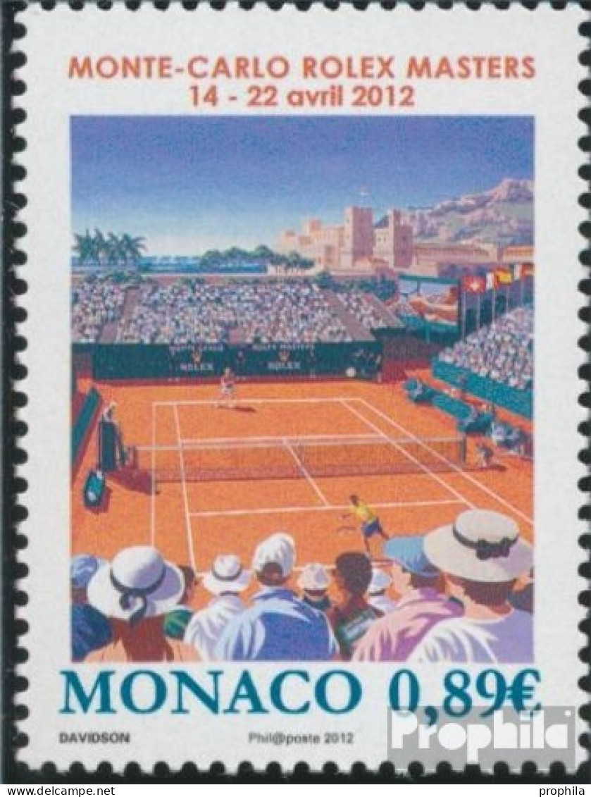 Monaco 3075 (kompl.Ausg.) Postfrisch 2012 Tennisturnier - Ungebraucht