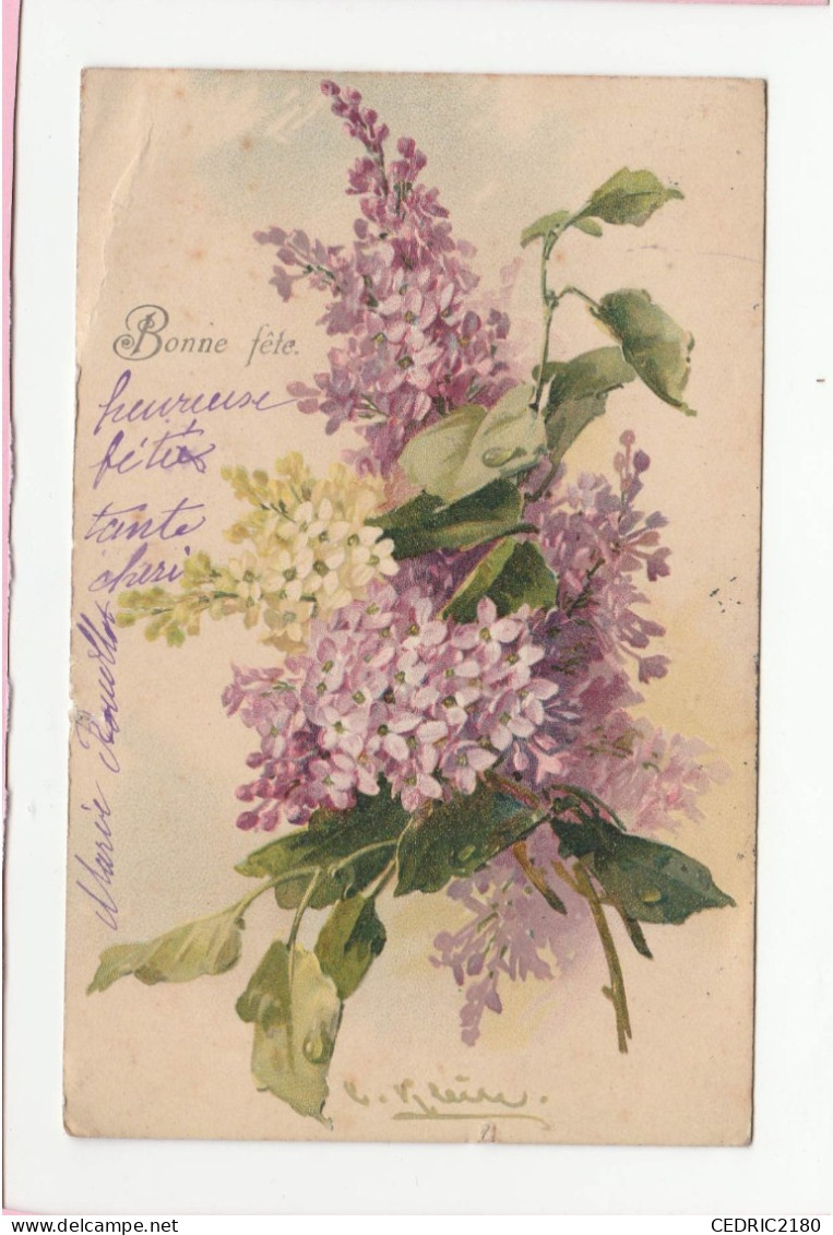 CARTE BONNE FETE FLEURS - Muttertag