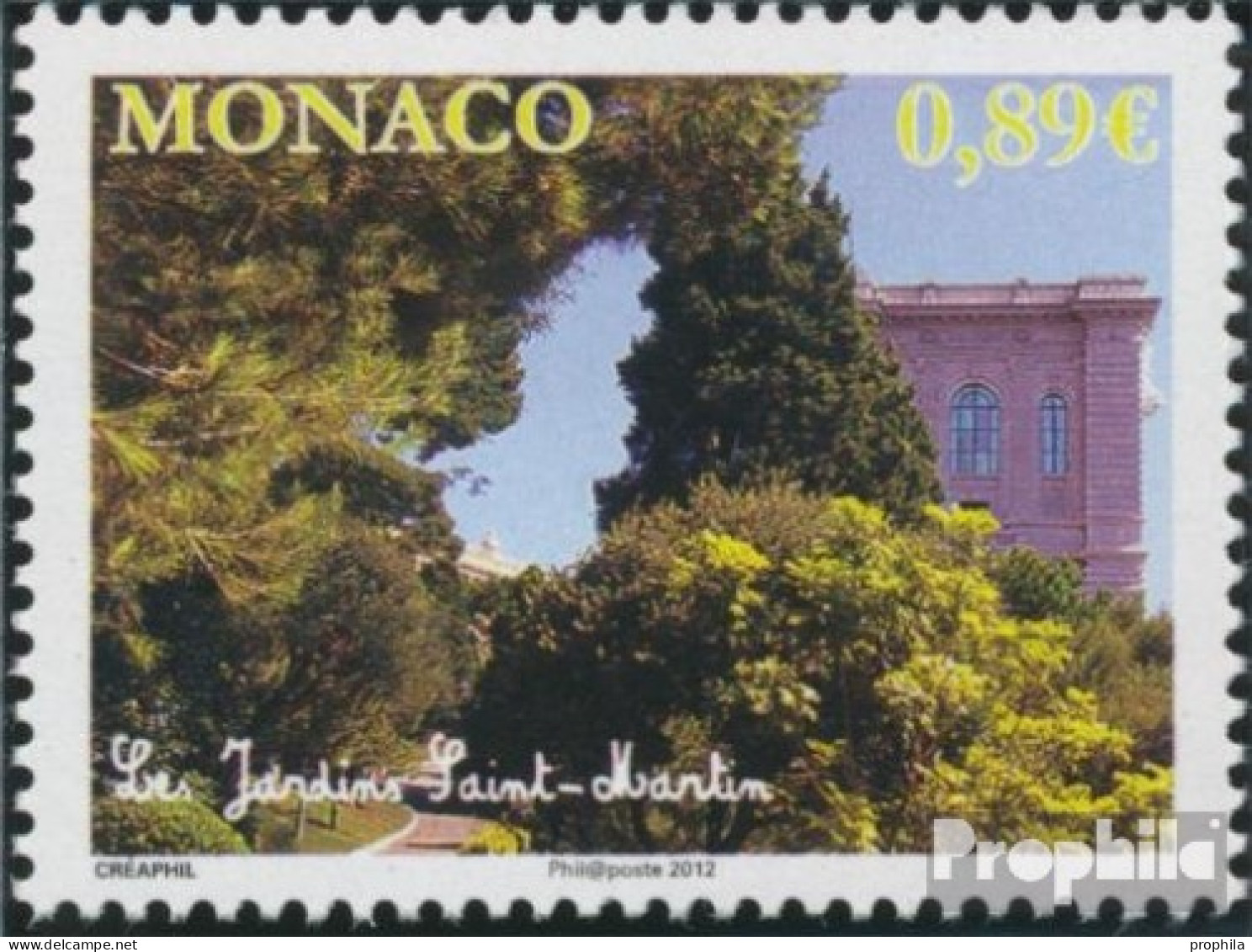 Monaco 3069 (kompl.Ausg.) Postfrisch 2012 Botanische Gärten - Ungebraucht