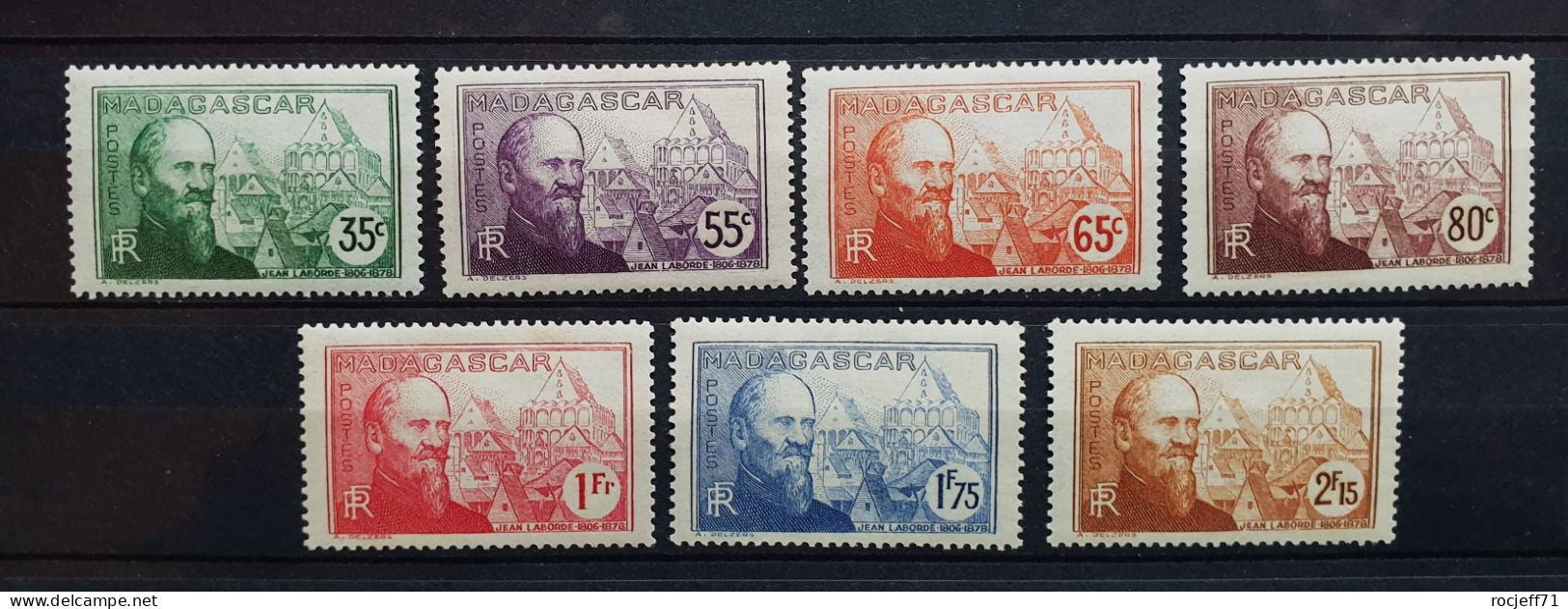 04 - 24 -  Madagascar N° 199 à 205  * - MH - Série Complète - Unused Stamps