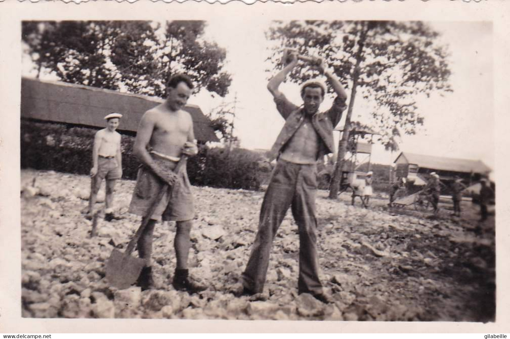 Photo Originale 1948 - Militaria - Cambodge - Pres De Phnom Penh - Guerre, Militaire