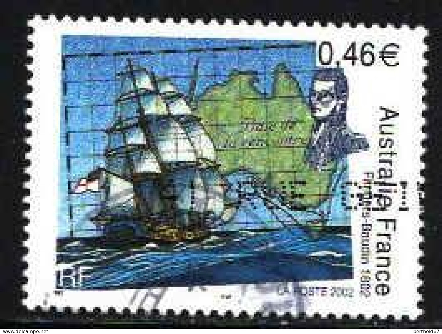 France Poste Obl Yv:3476 Mi:3613 Australie France Flinders-Baudin (TB Cachet Rond) - Oblitérés
