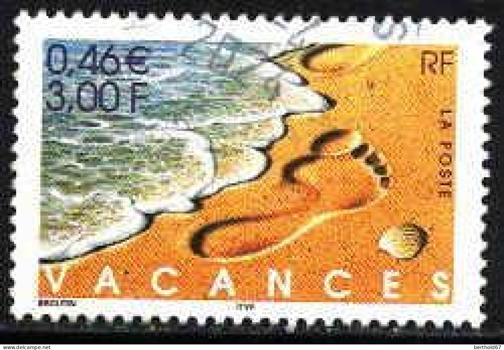 France Poste Obl Yv:3399 Mi:3539 Vacances (Beau Cachet Rond) - Gebruikt