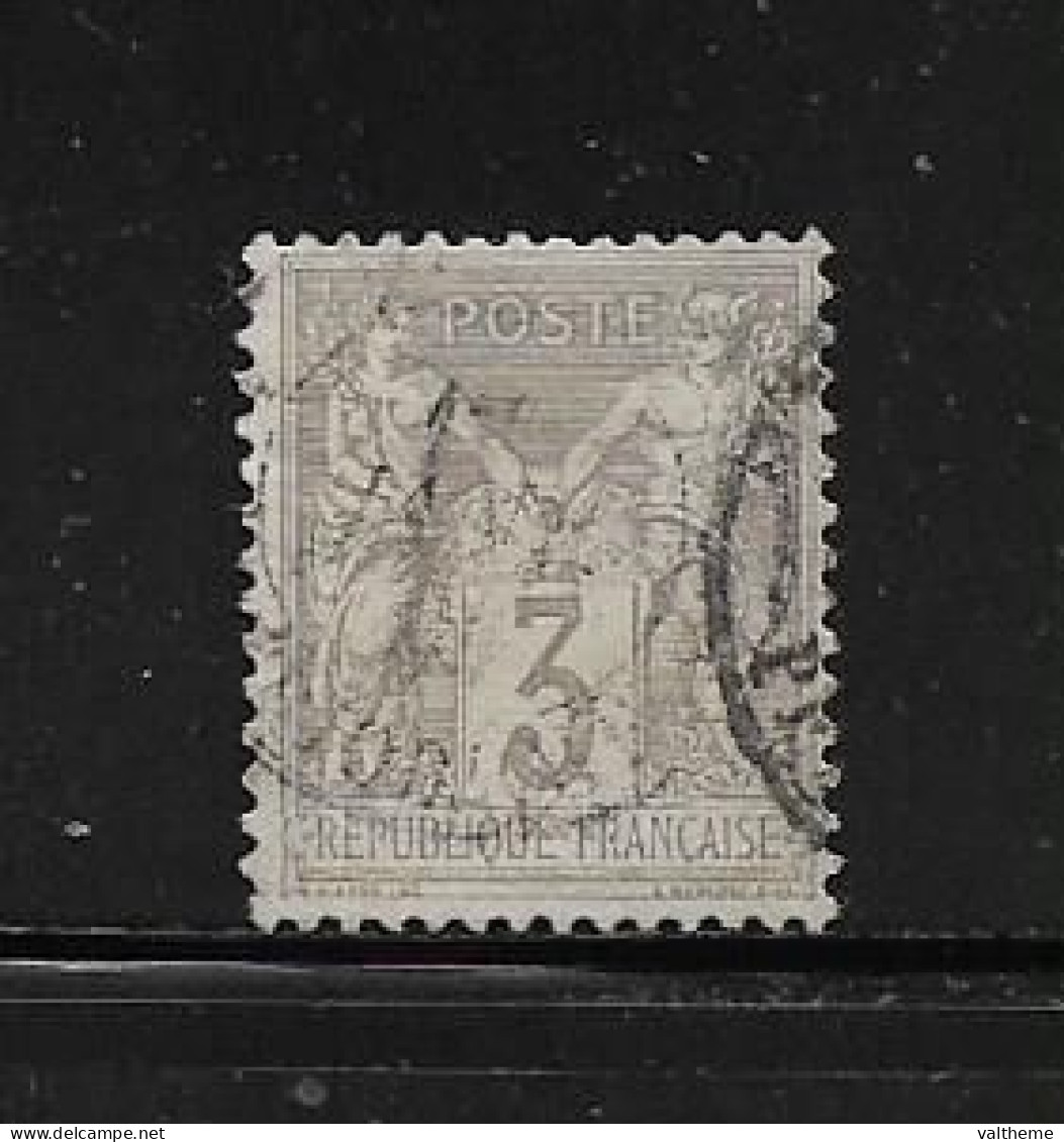 FRANCE  ( FR1 - 198 )   1880  N° YVERT ET TELLIER  N°  87 - 1876-1898 Sage (Type II)