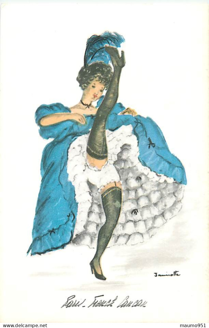 ILLUSTRATEUR JANICOTTE FRENCH CANCAN N°7 - Sonstige & Ohne Zuordnung