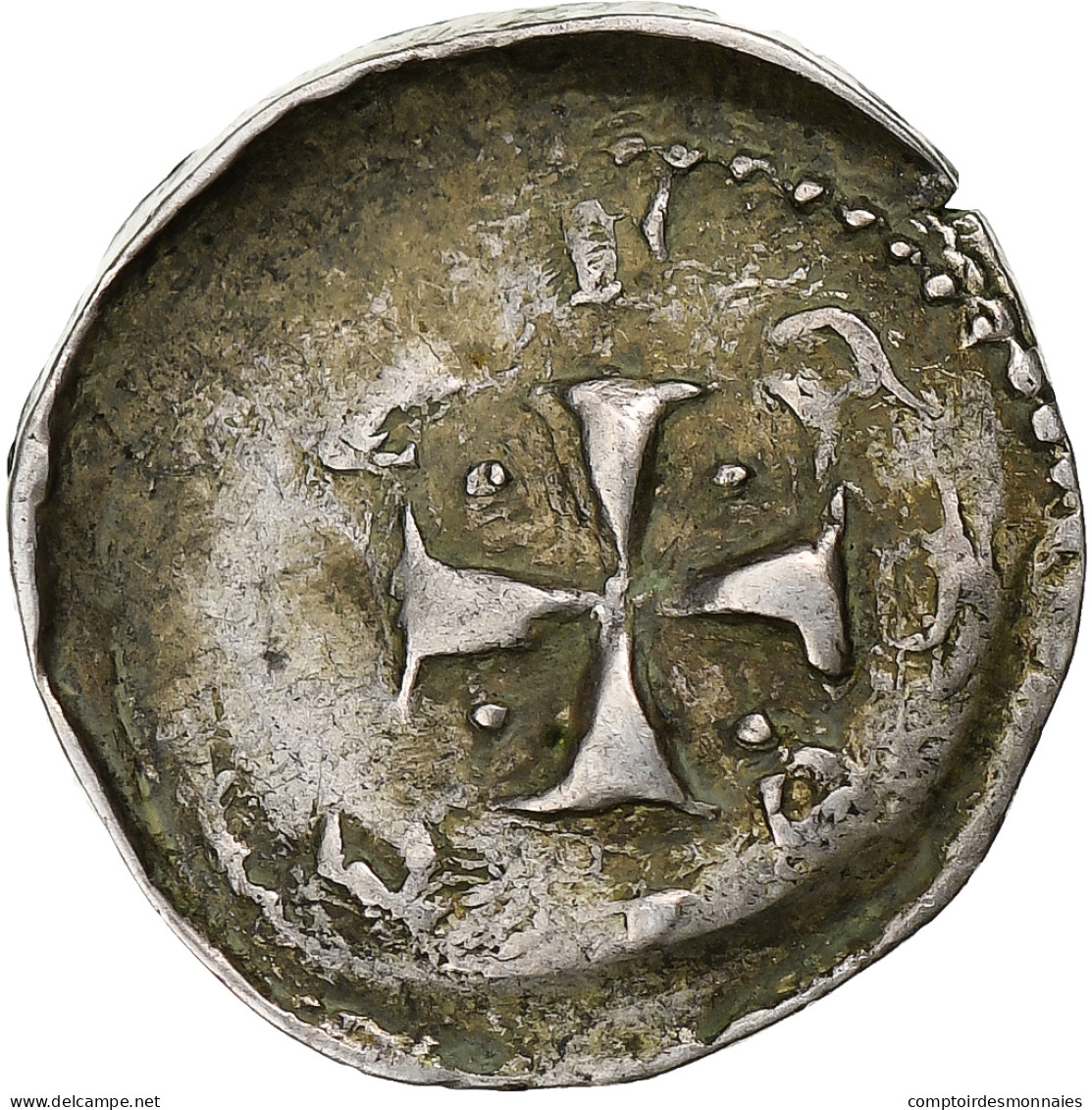 Évêché De Metz, Jean D'Apremont, Denier, 1224-1238, Metz, Argent - Other & Unclassified