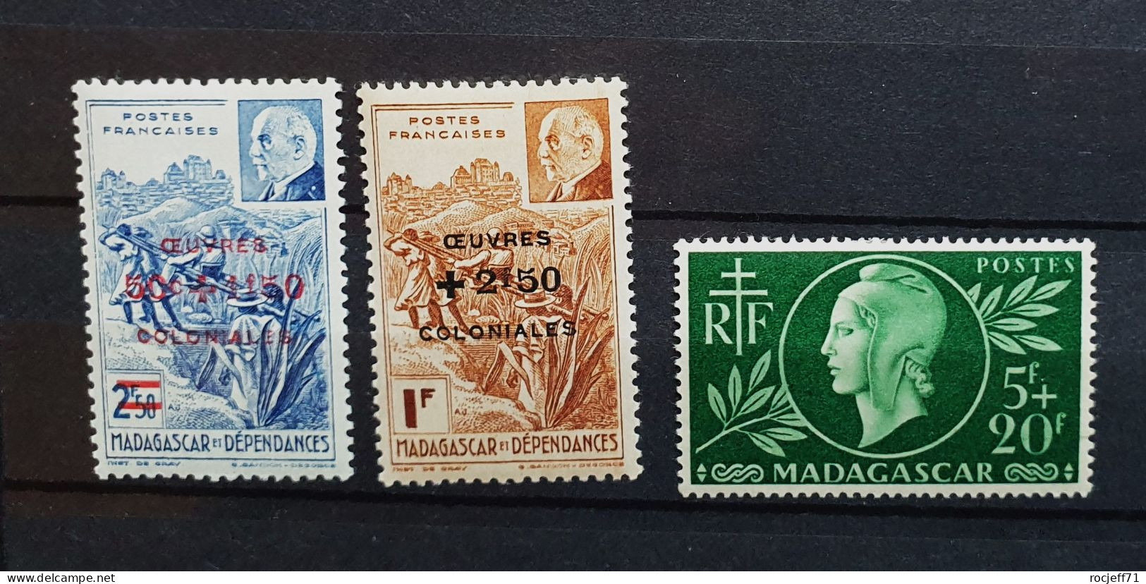 04 - 24 -  Madagascar N° 284 - 285 - 288 * - MH - Unused Stamps